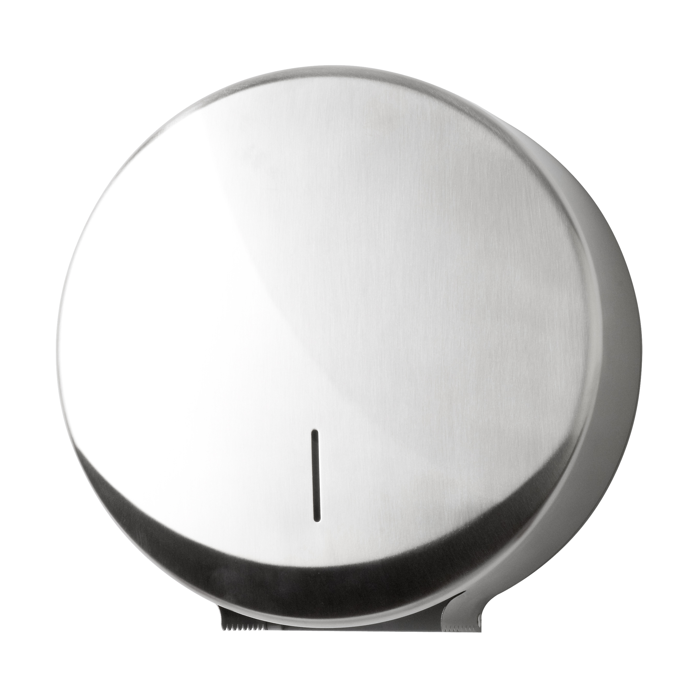 Jumbo mini toiletrol dispenser RVS Ø rol tot 23cm