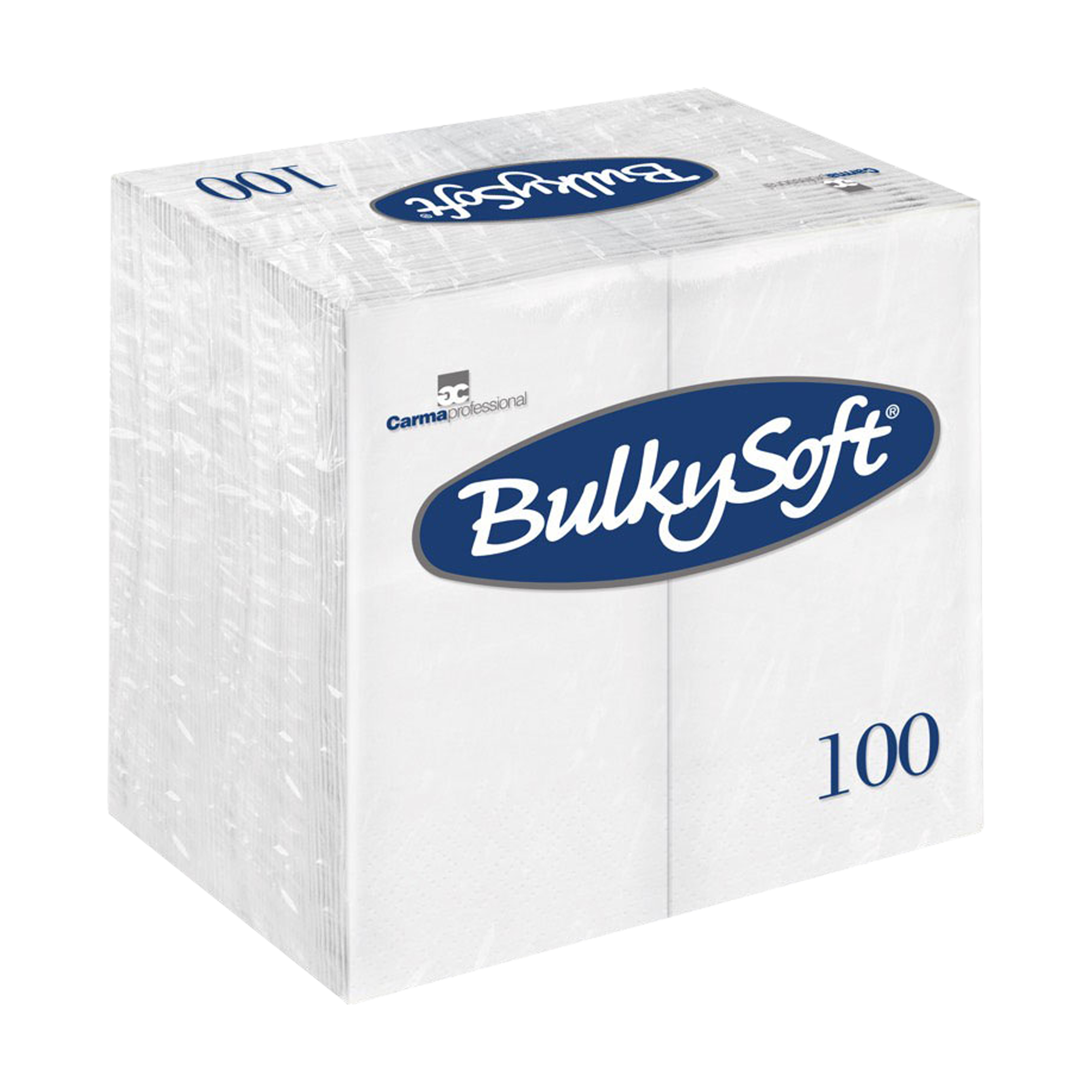 Bulkysoft servet 2-lgs wit 1/8 ECOLABEL