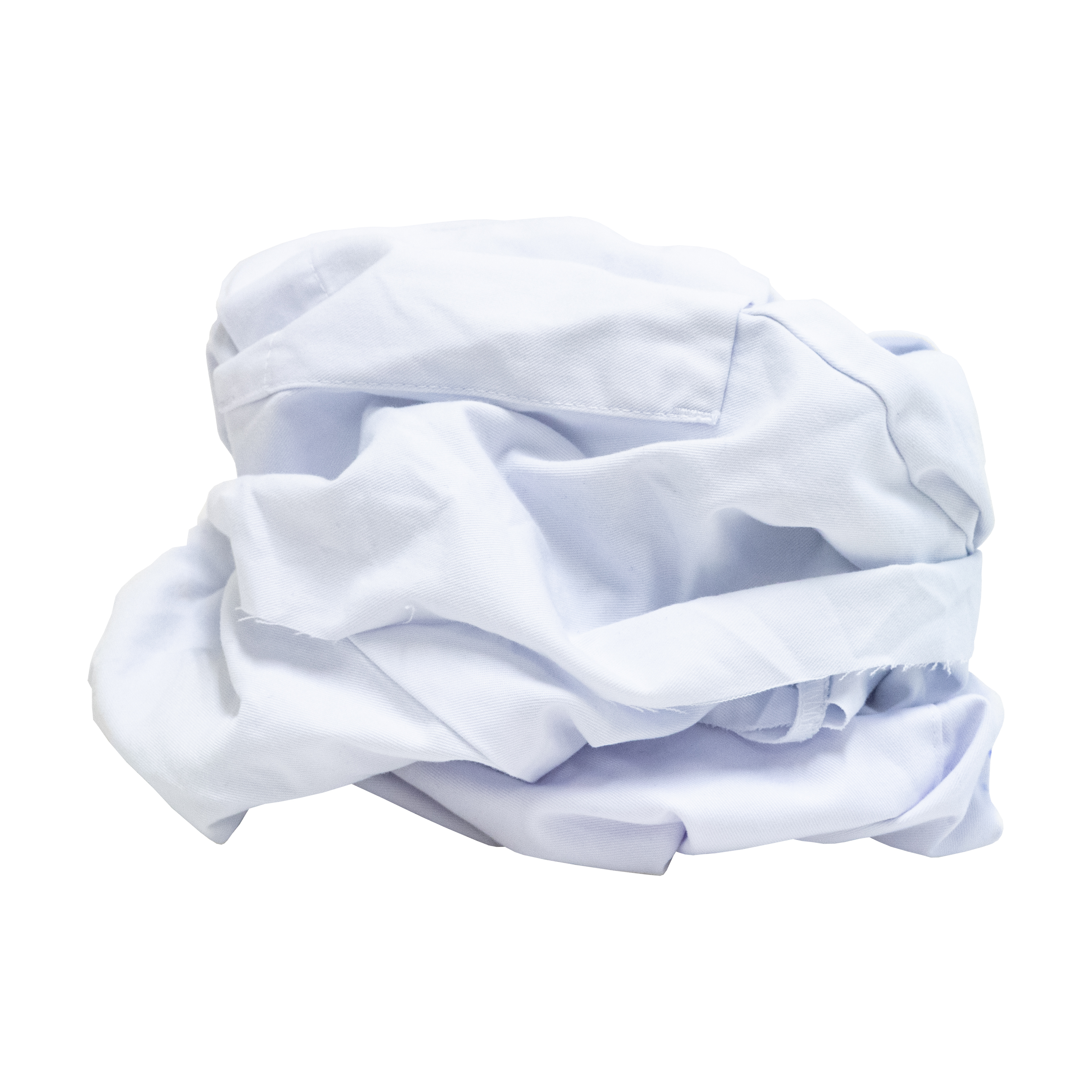 WITTE poetslappen POLY/COTTON gesneden